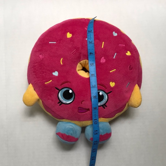 Shopkins D’Lish Donut Pink with Sprinkles 12” Squish Pillow - Picture 5 of 5